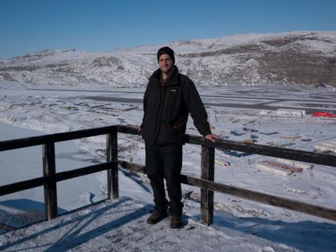 A photo of late UC Irvine Earth System Science researcher Jeremie Mouginot.