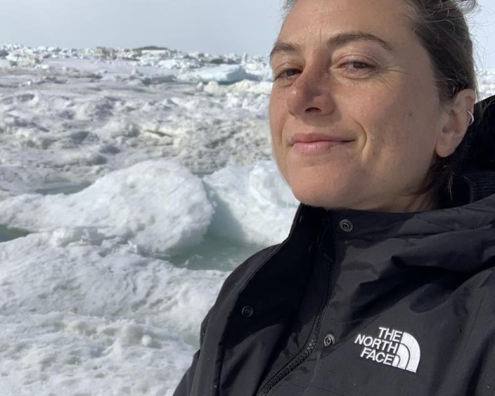 Prof. Donatella Zona in the Arctic