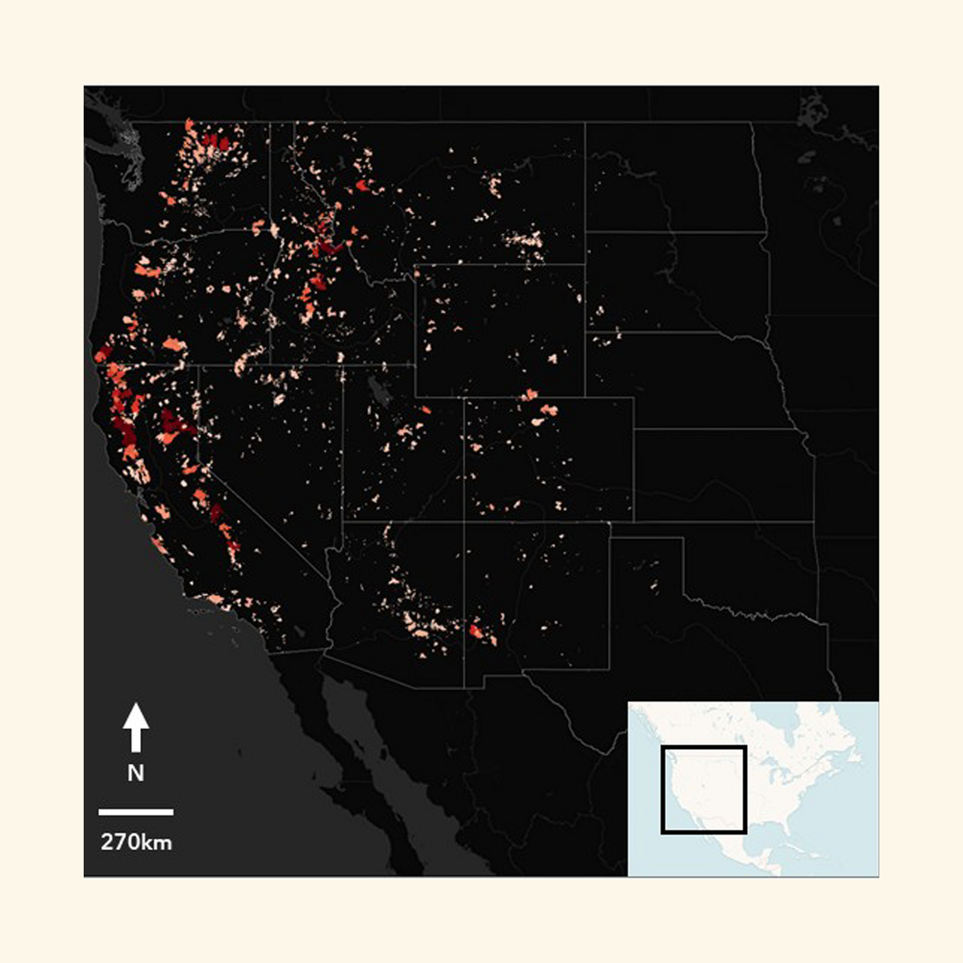 FEDS Western US Image